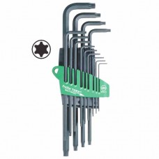 Wiha Torx® MagicSpring® L-Key Set in ProStar Holder - Retaining Spring Holds Torx® Screws in Place - 13 pcs - 31492